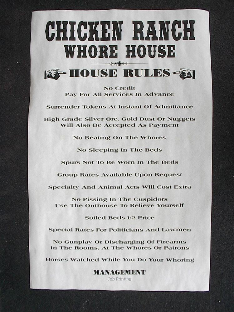 menu and policy